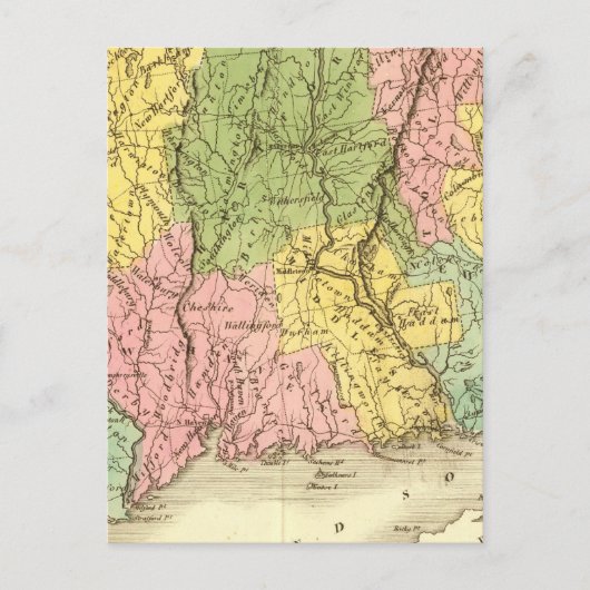 米国コネチカット ポストカード (正面)