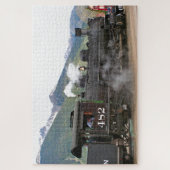 米国コロラド州の蒸気機関車2 ジグソーパズル (縦)