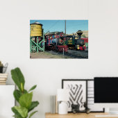 米国コロラド州ビクトル鉄道、Critpple Creek ポスター (ホームオフィス)