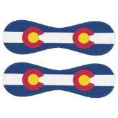 米国コロラド州旗を持つ愛国的ソフトボール ソフトボール (パネル)