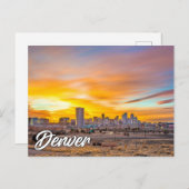 米国コロラド州，デンバー ポストカード (正面/裏面)