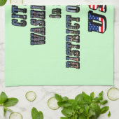 米国コロンビア州ワシントン市 キッチンタオル (折り畳み)