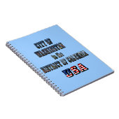 米国コロンビア州ワシントン市 ノートブック (右側)