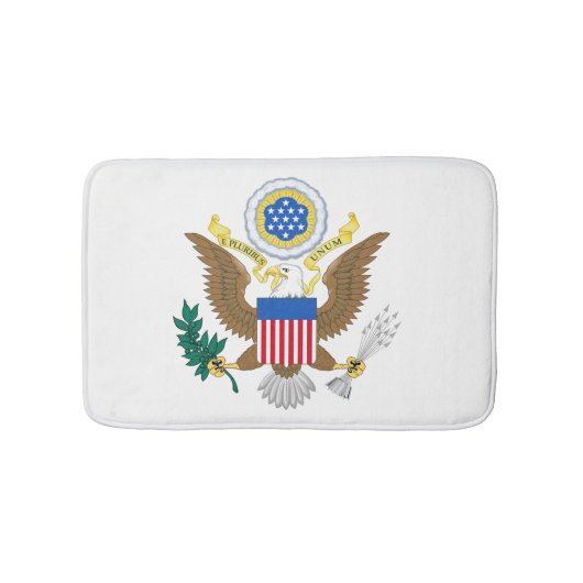 米国コートオブアームズbmcnt バスマット (正面)
