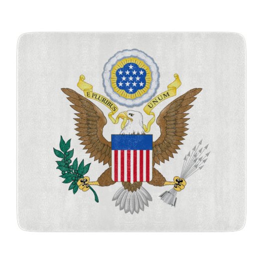 米国コートオブアームズcbcnt カッティングボード (正面)