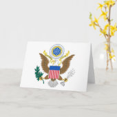 米国コートオブアームズgccnt カード (黄色い花)