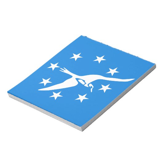 米国コーパスクリスティシティ州旗を持つメモ帳 ノートパッド (回転)