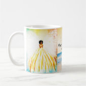 米国コーヒーマグの天使 コーヒーマグカップ (左)