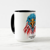 米国コーヒーマグの独立記念日 マグカップ (正面左)