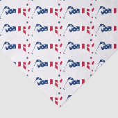 米国ゴルフアメリカ国旗のゴルファー 薄葉紙 (詳細)