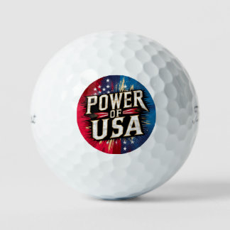 米国ゴルフボールのパワー – Patriotic American ゴルフボール