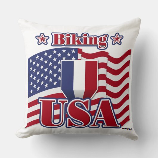 米国サイクリング クッション (正面)