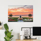 米国サウスカロライナ州チャールストン ポスター (ホームオフィス)