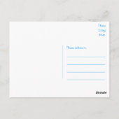 米国サウスカロライナ州マートルビーチ ポストカード (裏面)