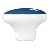 米国サウスカロライナ州旗とセラミックノブの引っ張り セラミックノブ (側面)