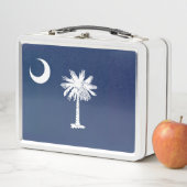 米国サウスカロライナ州旗 メタルランチボックス (インサイチュ)