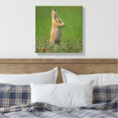 米国サウスダコタ州カスター州パーク キャンバスプリント (インサイチュ (寝室))