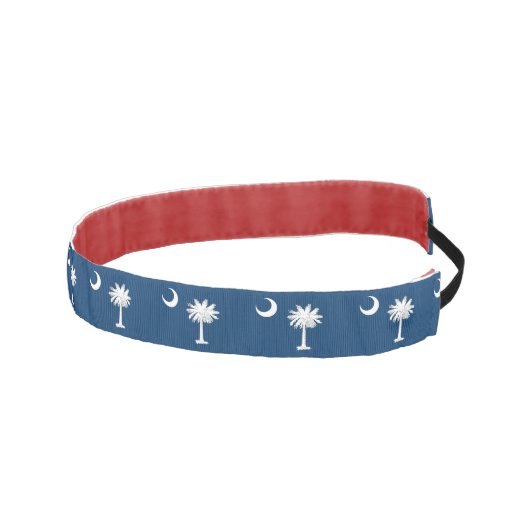 米国サウスリップまたは滑ることス・カロライナ州旗を持つノーヘッドバンド アスレチックヘッドバンド (右)