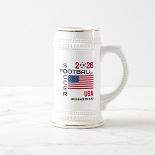 米国サッカーカスタム2026 ビールジョッキ