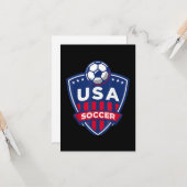 米国サッカーチーム カード (正面/裏面インサイチュ)