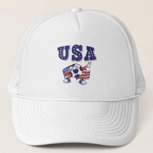 米国サッカーファンジャージーシャツアメリカ国旗 キャップ