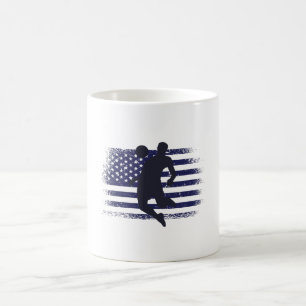 米国サッカーファンジャージーシャツアメリカ国旗 コーヒーマグカップ