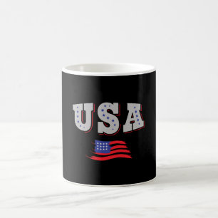 米国サッカーファンジャージーシャツアメリカ国旗 コーヒーマグカップ