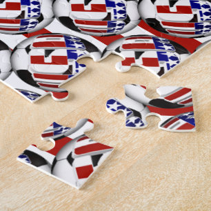 米国サッカーボール ジグソーパズル
