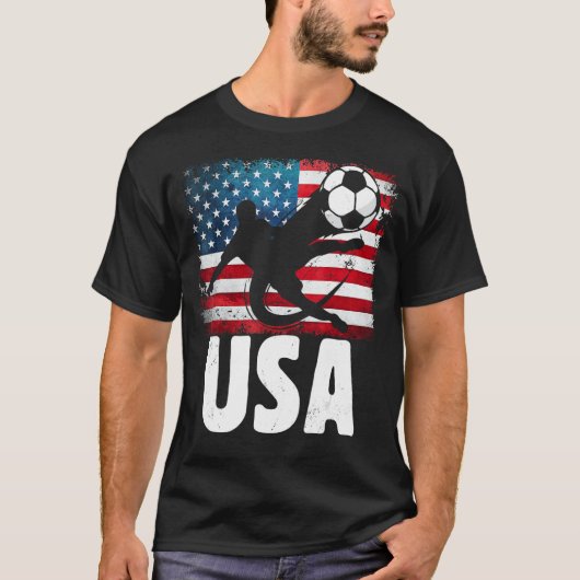 米国サッカーヴィンテージ Tシャツ (正面)