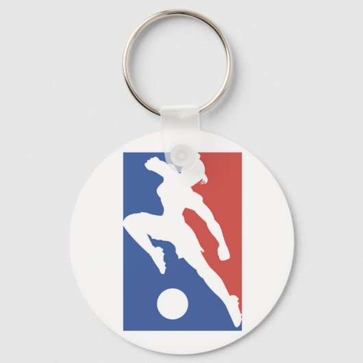 米国サッカー女子Tシャツ・ギフト キーホルダー (正面)