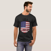 米国サッカー男女性青年期2022 2023 Tシャツ (正面フル)