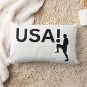 米国サッカー選手 ランバークッション (ブランケット)