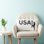 米国サッカー選手 ランバークッション (椅子)