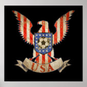 米国サッカー ポスター (正面)