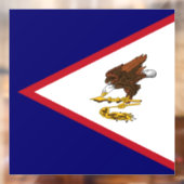 米国サモア国旗 ウィンドウサイン (シート2)