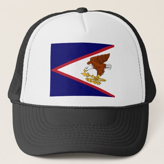 米国サモア国旗 キャップ (正面)