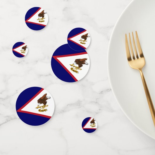 米国サモア国旗 コンフェッティ (グループ)