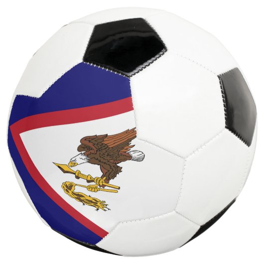 米国サモア国旗 サッカーボール (3/4)
