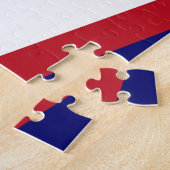 米国サモア国旗 ジグソーパズル (側面)