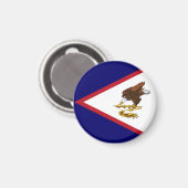 米国サモア国旗 マグネット (正面/裏面)