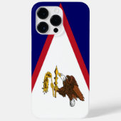 米国サモア国旗 Case-Mate iPhoneケース (裏面)