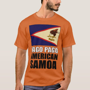 米国サモア国旗 Tシャツ