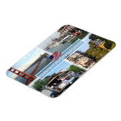 米国サンフランシスコ – ゴールデンゲートブリッジ – ケーブルカー。 マグネット (左側)