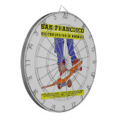 米国サンフランシスコ・スケート ダーツボード (正面左)