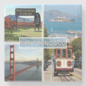 米国サンフランシスコ – ナパバレーゴールデンゲートブリッジ ストーンコースター (正面)