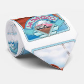 米国サンフランシスコ，旅行ポスター ネクタイ (ロール)