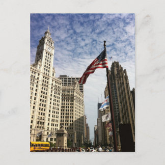 米国シカゴ ポストカード