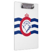 米国シンシナティ州旗を持つ愛国的なクリップボード クリップボード (右)