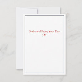 米国シンプルエレガント国旗のある労働日 サンキューカード