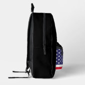 米国シンプルモダン州旗7月4日 プリントバックパック (左)